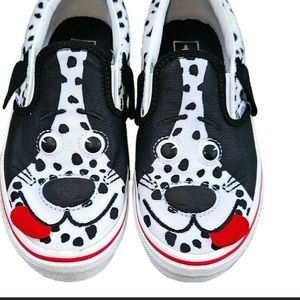 Vans Slip On Dog Dalmatian